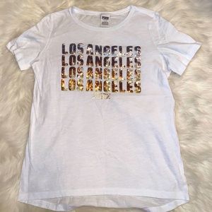 PINK Victoria’s Secret Los Angeles Sequin Shirt